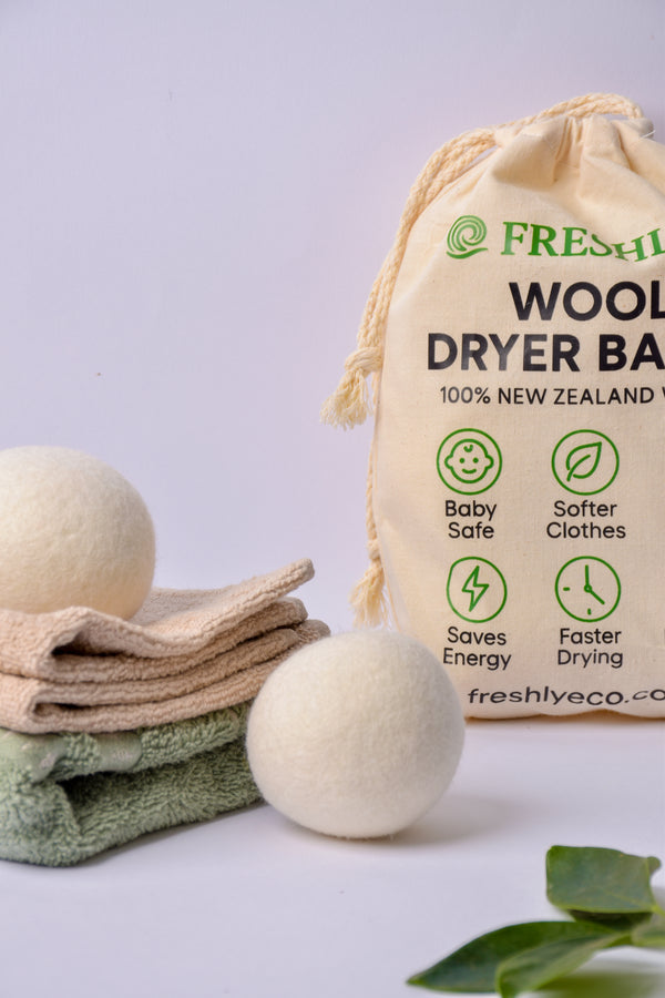 4. Let the wool balls move through the load